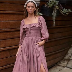 Free People Oasis Midi Dress